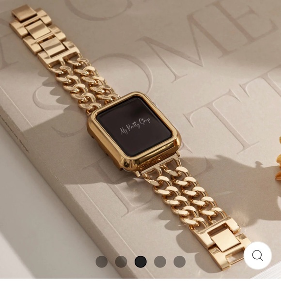 Gold & Silver Apple Watch Bands - Picture 6 of 7